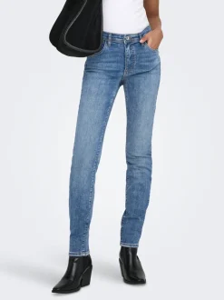 JDYFINA Taille moyenne Skinny Fit Jeans