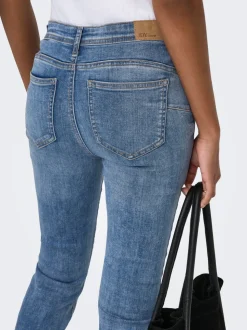 JDYFINA Taille moyenne Skinny Fit Jeans