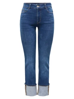 JDYFINA Taille moyenne Straight Fit Jeans