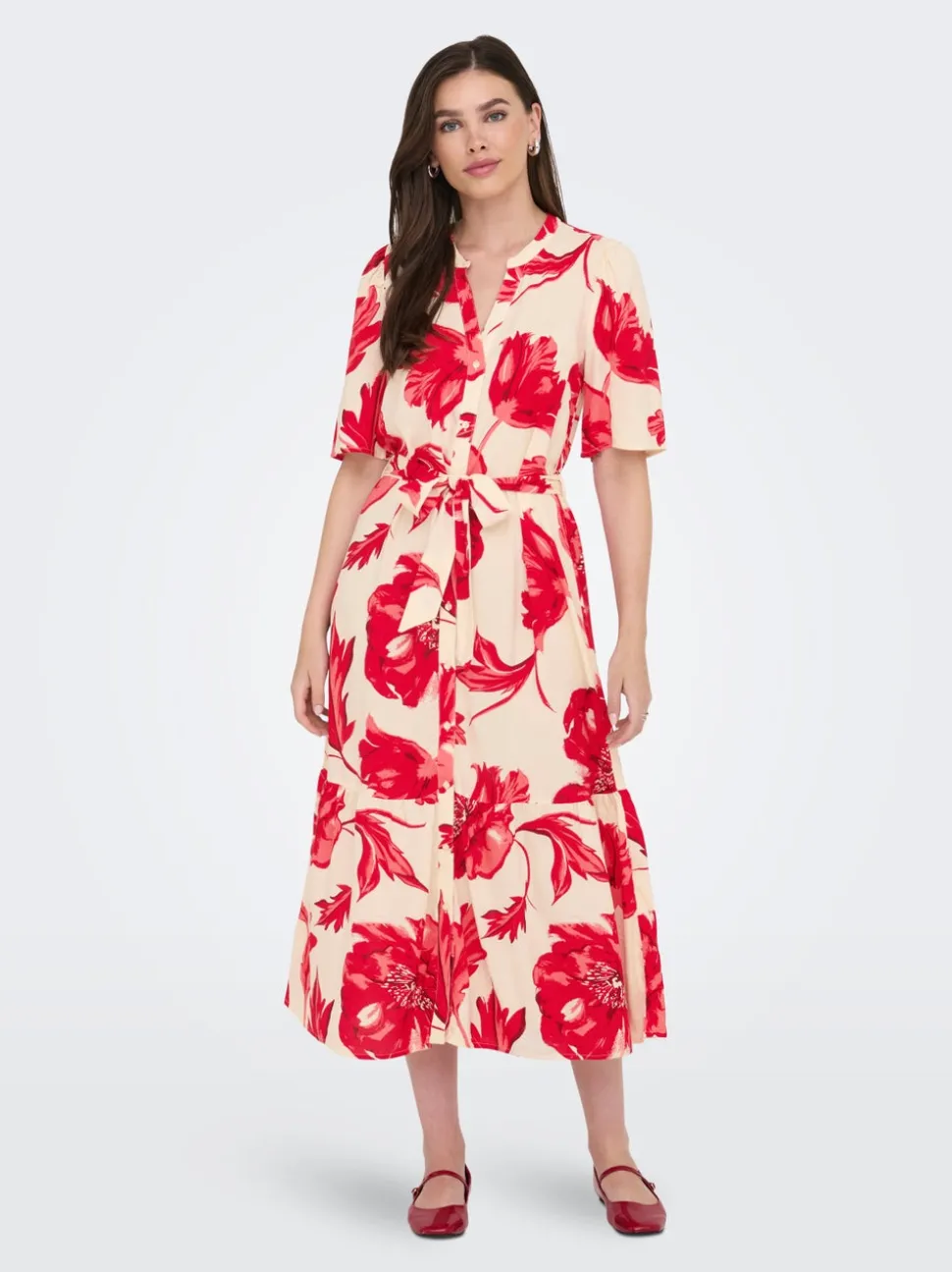 JDYFLORA Robe midi