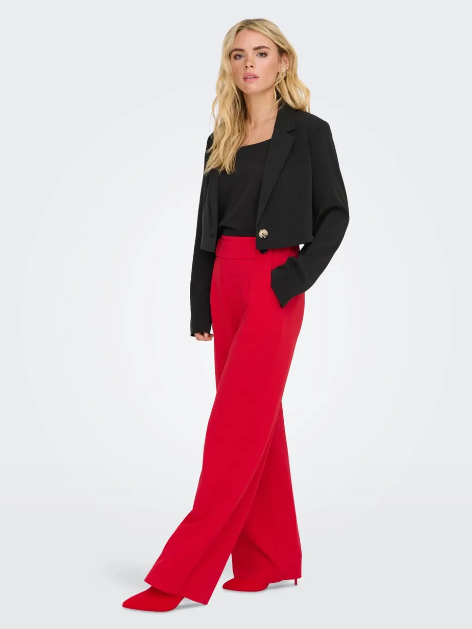 JDYGEGGO Wide Leg Fit Pantalon à jambe large