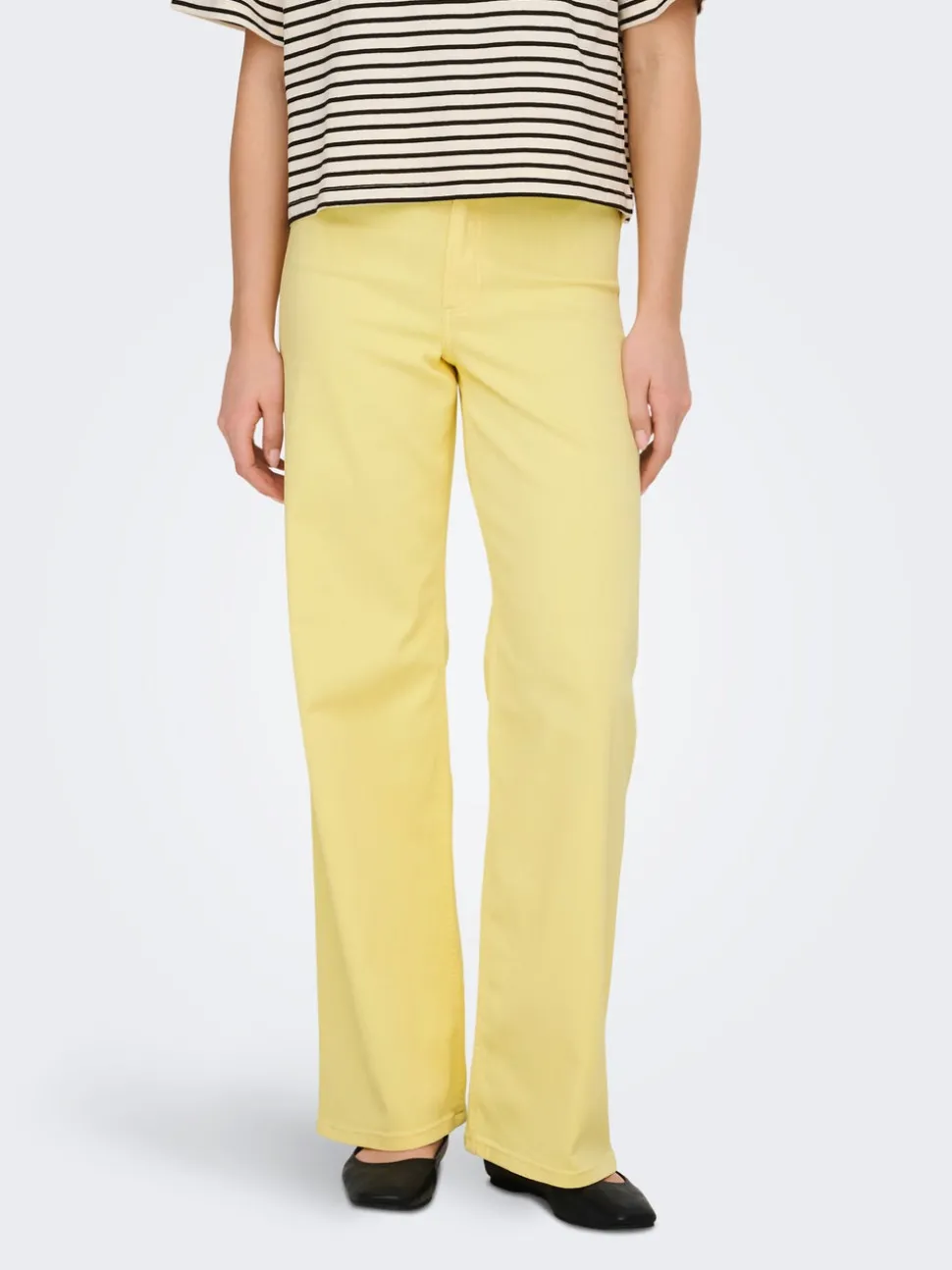 JDYIRIS Regular Fit Pantalon à jambe large