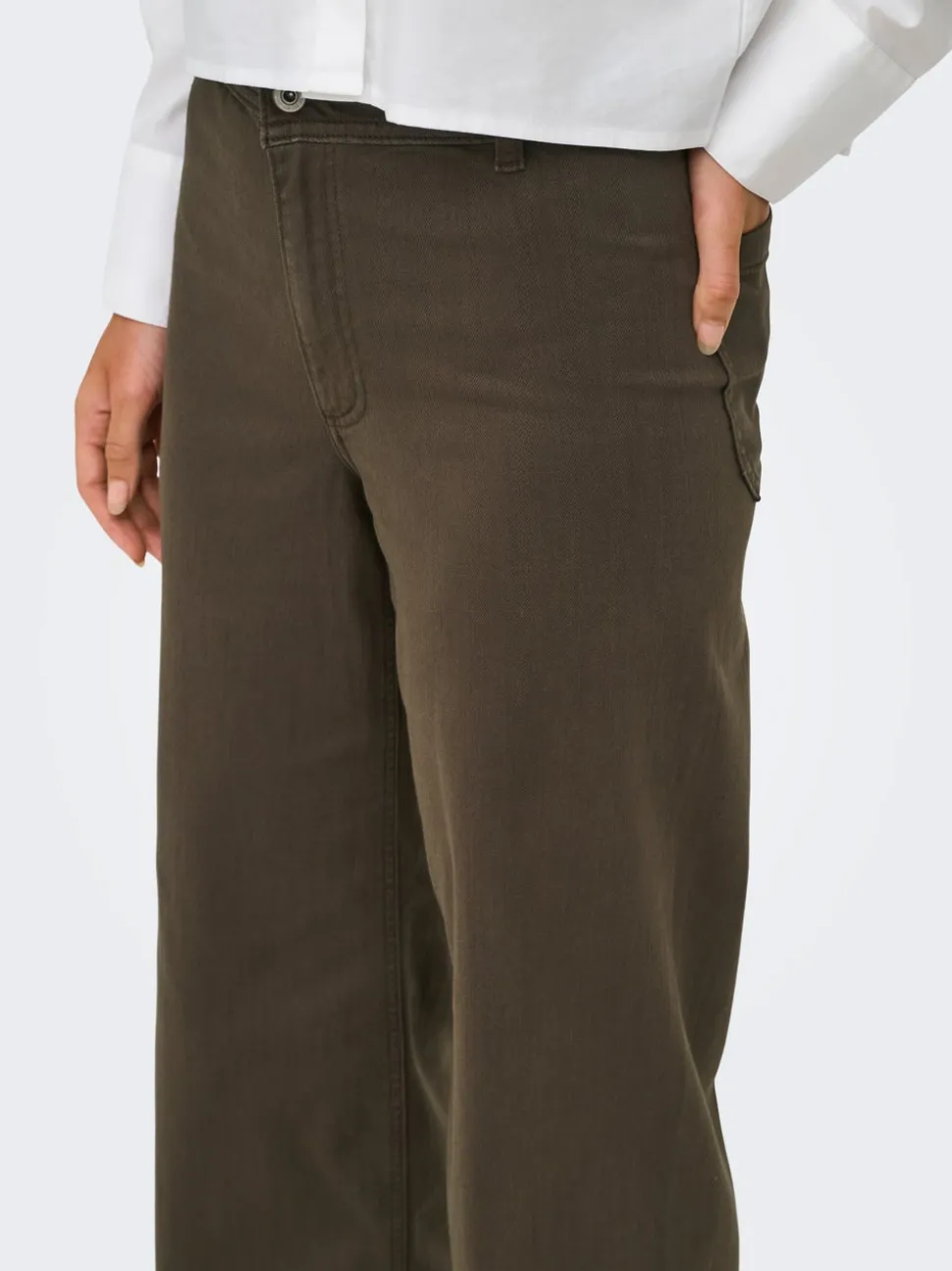 JDYIRIS Regular Fit Pantalon à jambe large