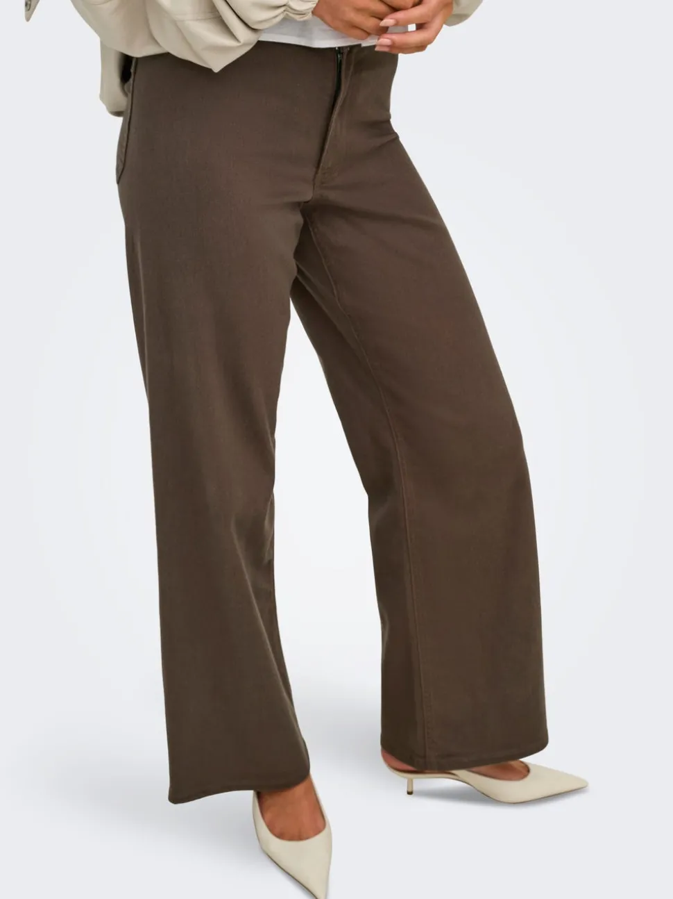 JDYIRIS Regular Fit Pantalon à jambe large
