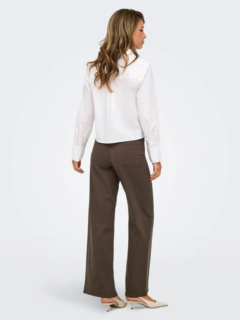 JDYIRIS Regular Fit Pantalon à jambe large
