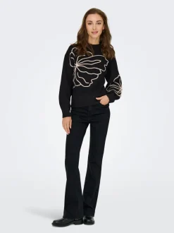 JDYJELLA Pull en maille