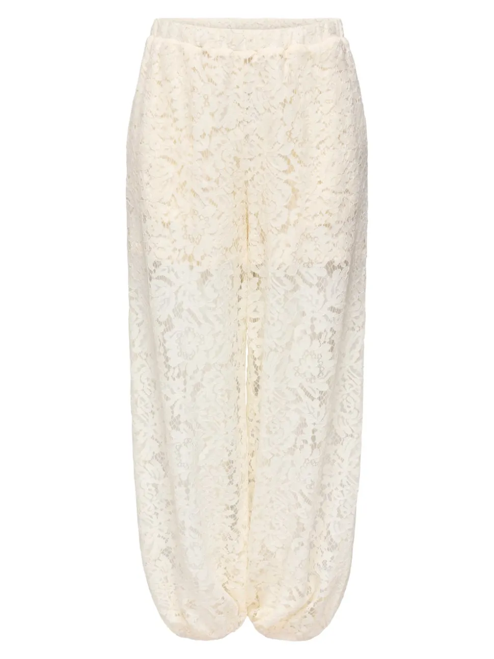 JDYJULIA Balloon Fit Pantalon en dentelle