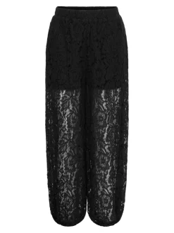 JDYJULIA Balloon Fit Pantalon en dentelle