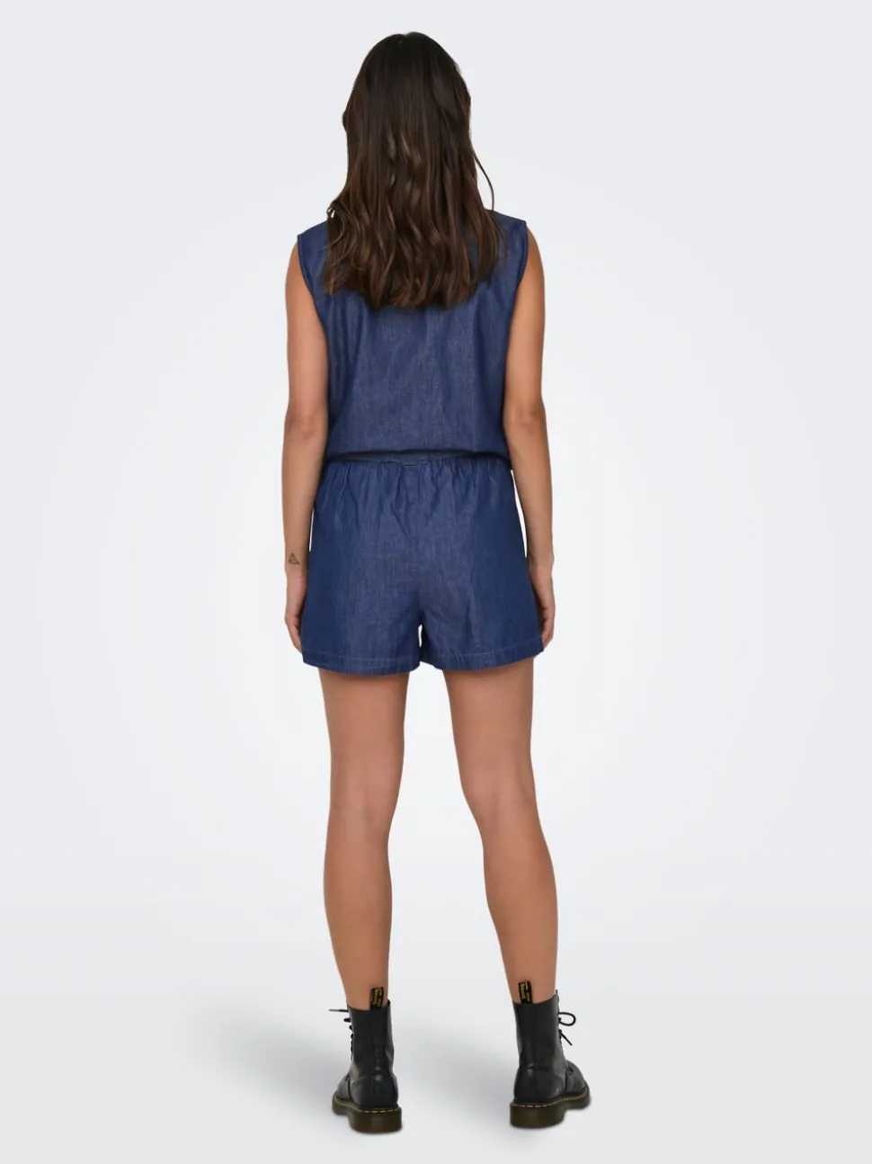 JDYKAI Taille haute Regular Fit Short en denim