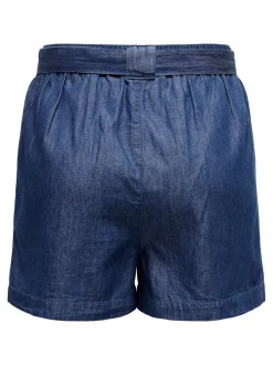 JDYKAI Taille haute Regular Fit Short en denim