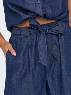 JDYKAI Taille haute Regular Fit Short en denim