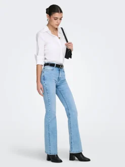 JDYKATHY Taille haute Flared Fit Jeans