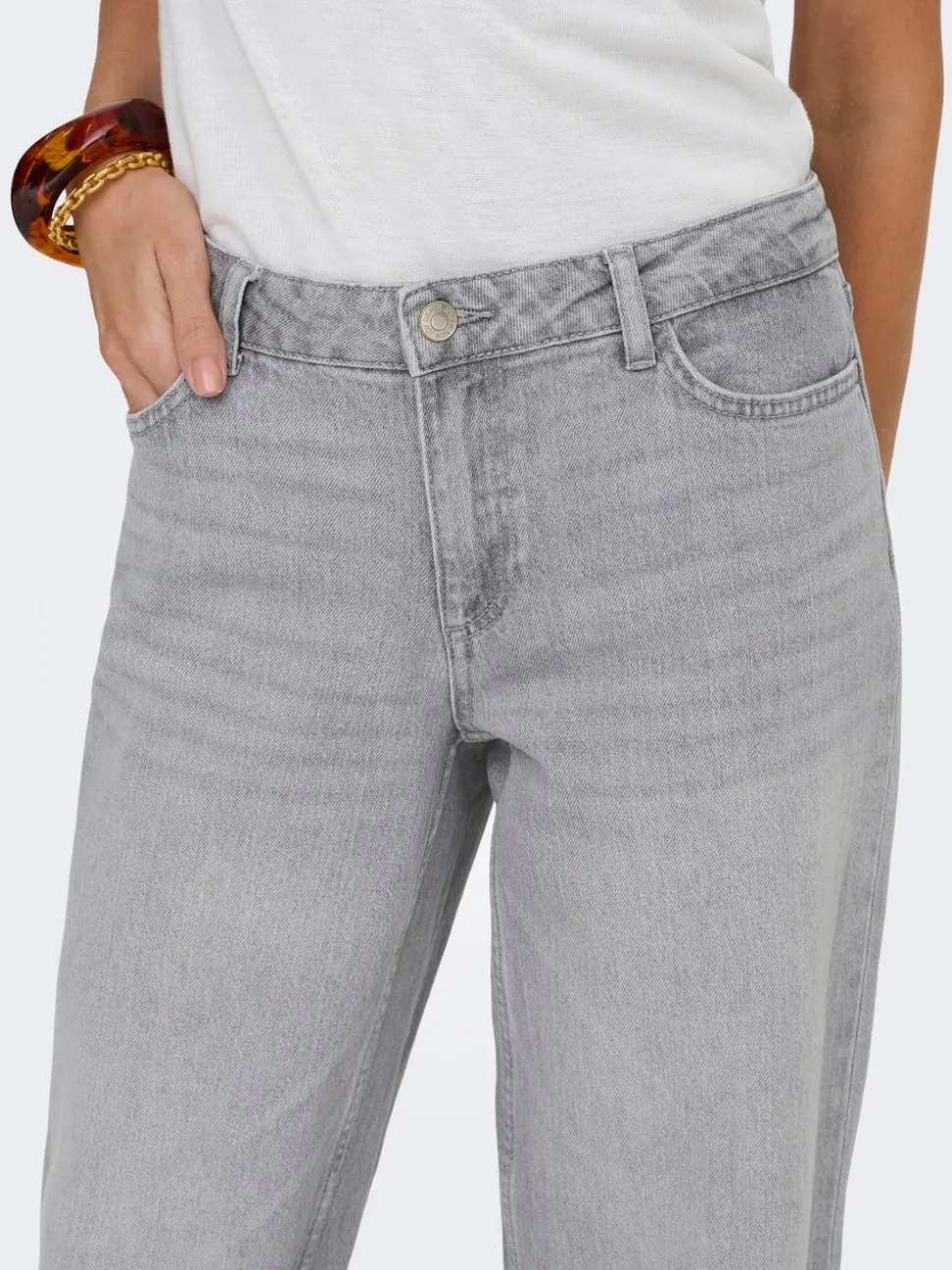 JDYKATIE Taille basse Straight Fit Jeans