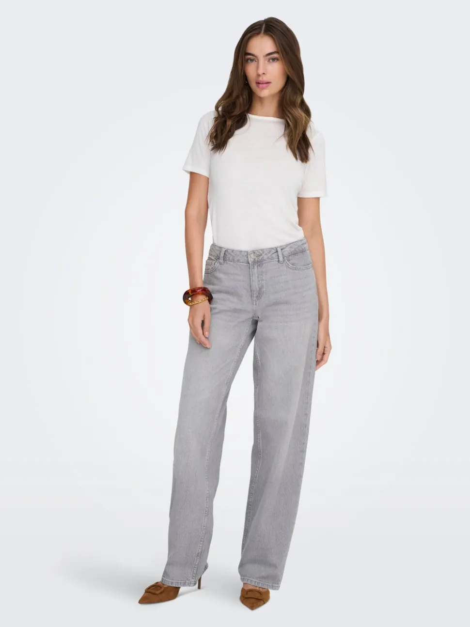 JDYKATIE Taille basse Straight Fit Jeans