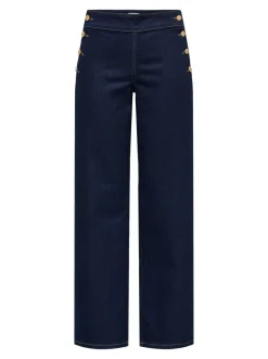JDYLIZZIE Taille moyenne Wide Leg Fit Jeans
