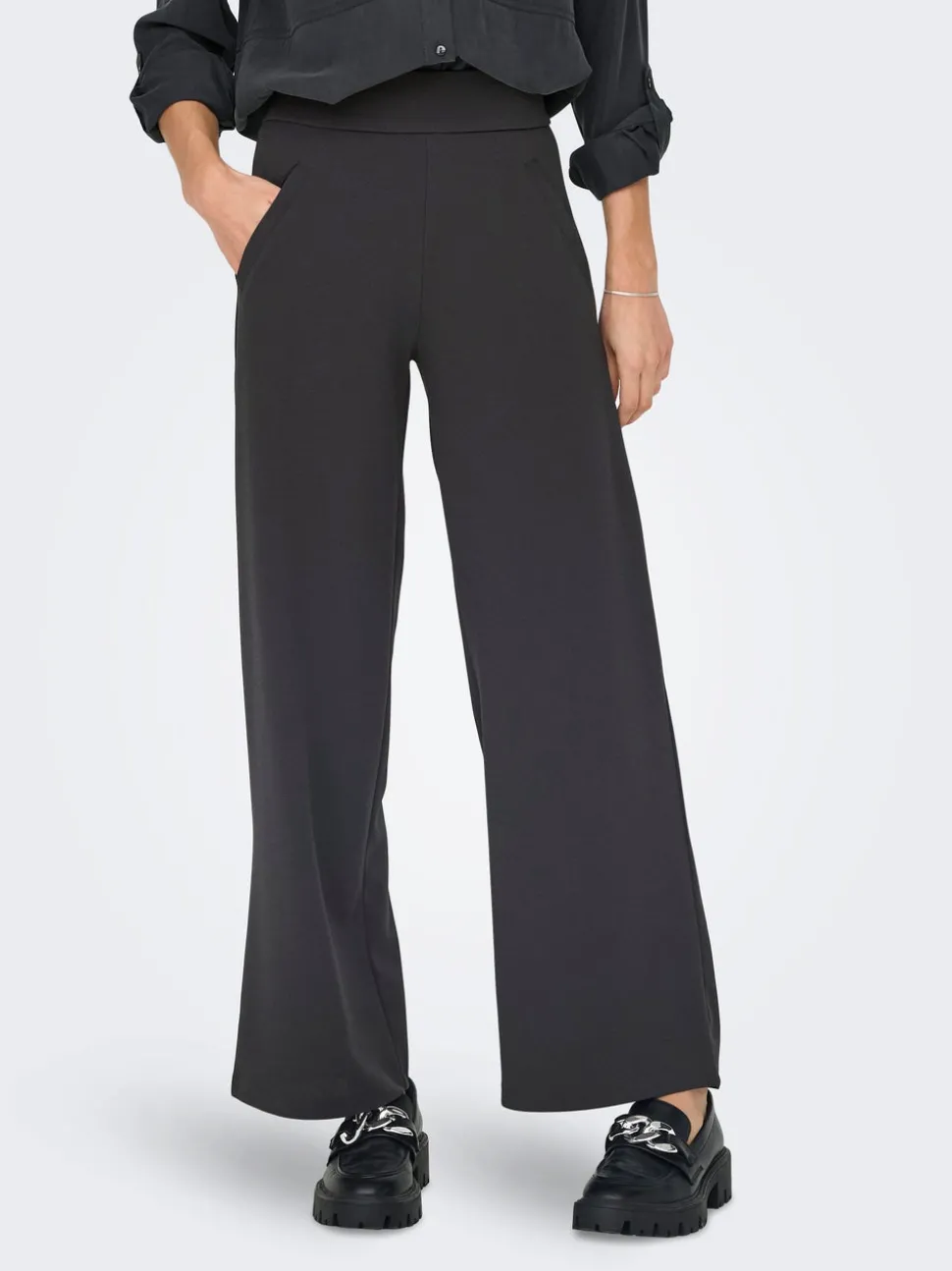 JDYLOUISVILLE Wide Leg Fit Pantalon à jambe large
