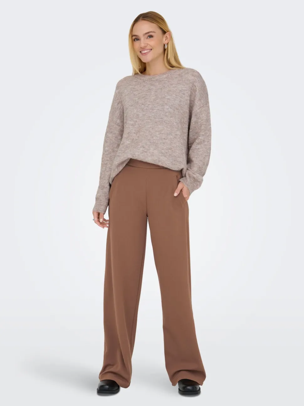 JDYLOUISVILLE Wide Leg Fit Pantalon à jambe large
