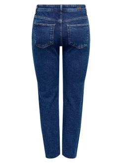 JDYLULLU Taille haute Straight Fit Longueur cheville Jeans