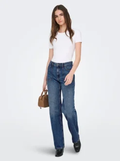 JDYMAYA Taille haute Wide Leg Fit Jeans