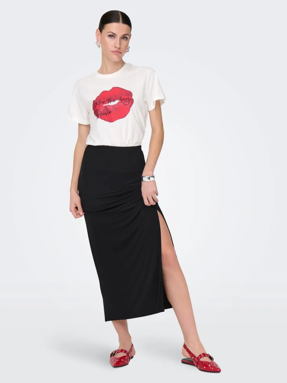 JDYMILA Jupe Jupe midi