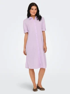 JDYMILA Lin Robe midi