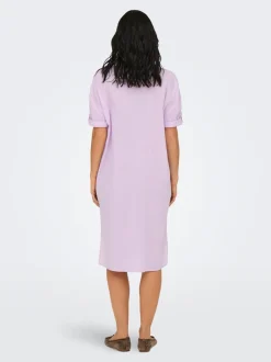 JDYMILA Lin Robe midi
