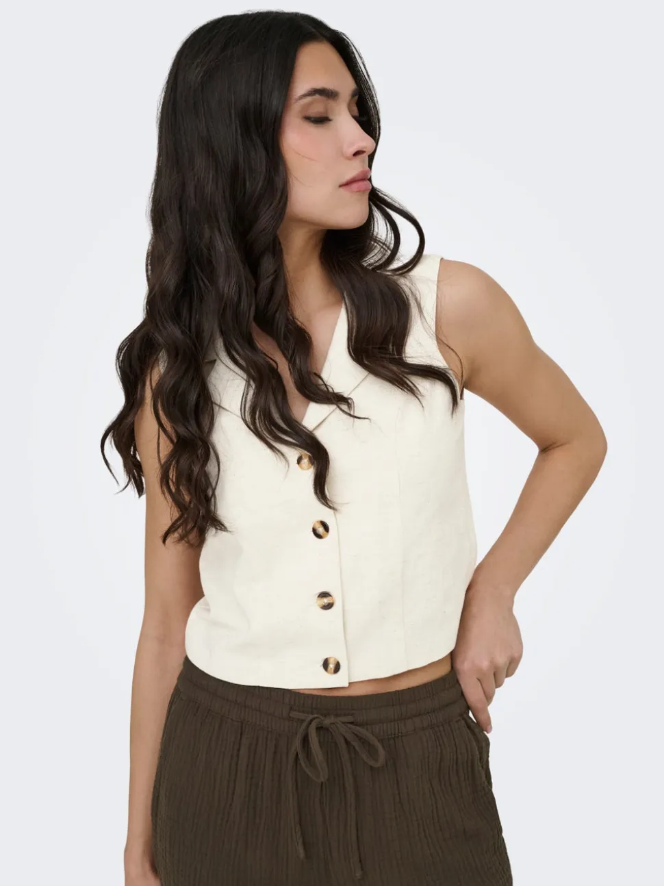 JDYMILAN Lin Vestes de tailleur