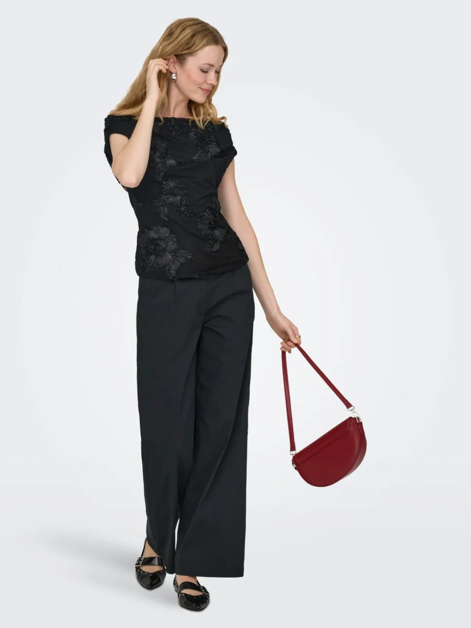 JDYMIO Loose Fit Pantalon
