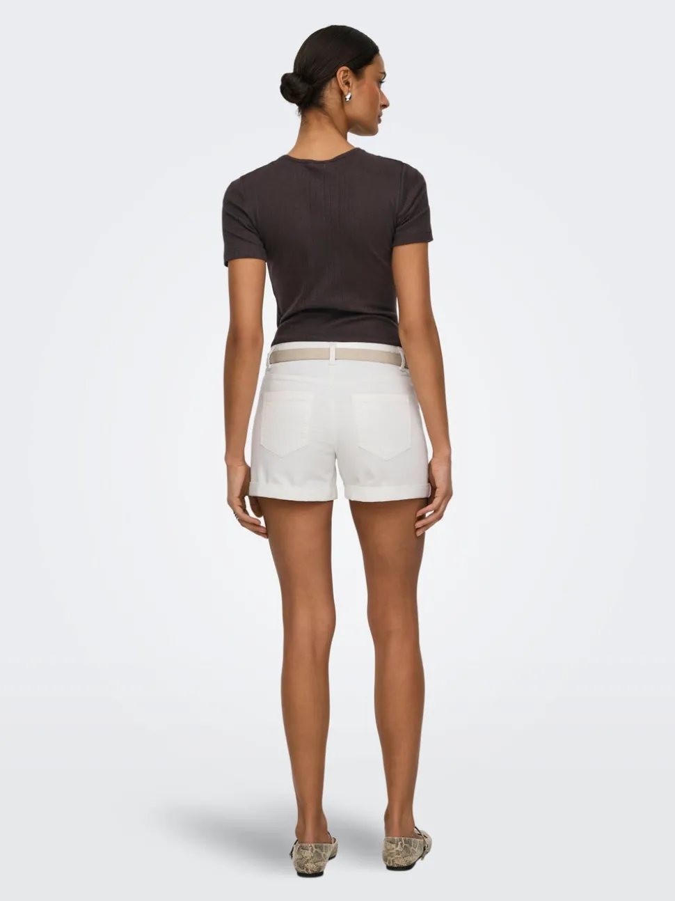 JDYMOON Taille moyenne Regular Fit Short en denim