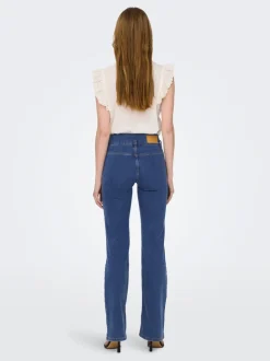JDYNEWNIKKI Taille haute Flared Fit Jeans