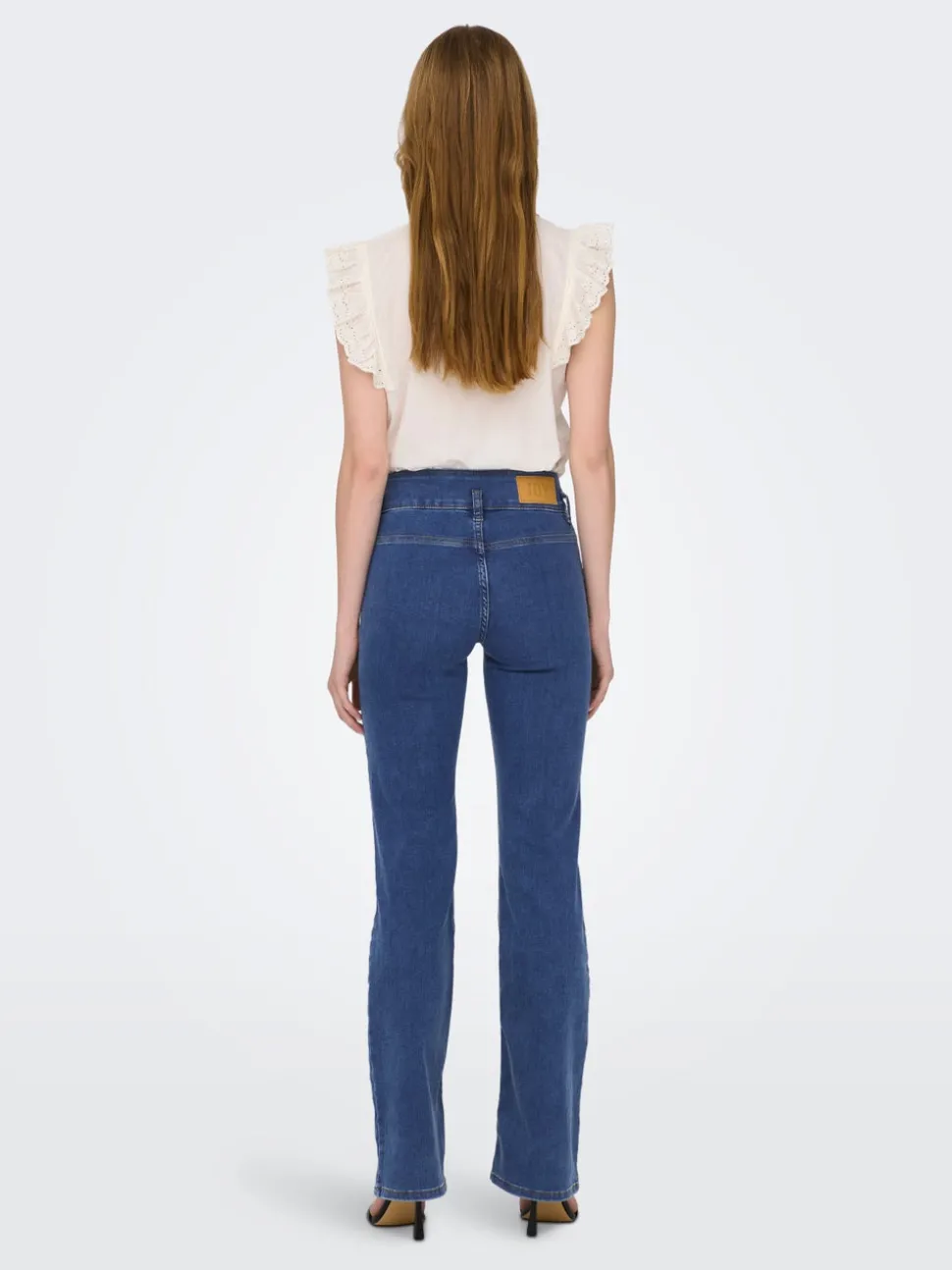 JDYNEWNIKKI Taille haute Flared Fit Jeans