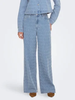 JDYNICO Taille haute Wide Leg Fit Jeans
