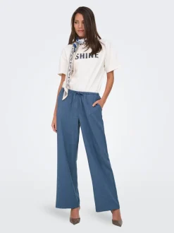 JDYNINA Wide Leg Fit Pantalon à jambe large