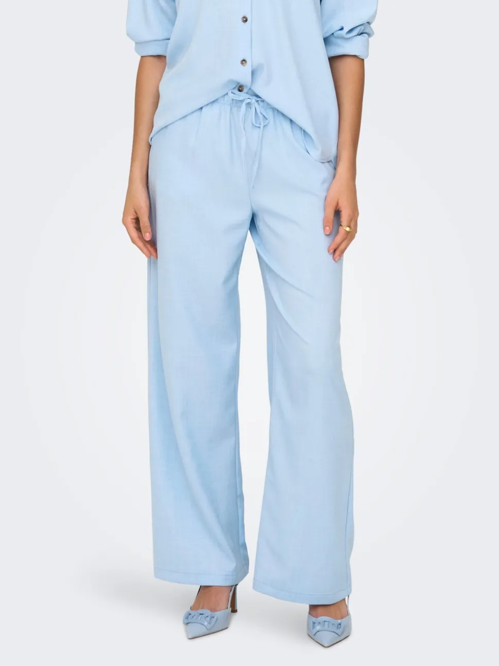 JDYNINA Wide Leg Fit Pantalon à jambe large