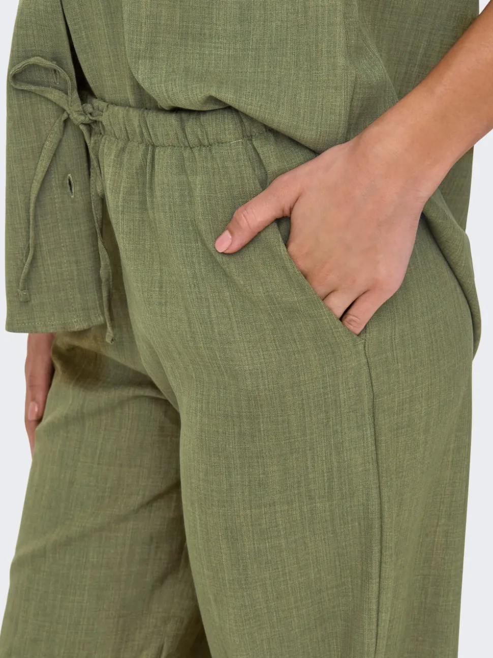 JDYNINA Wide Leg Fit Pantalon à jambe large