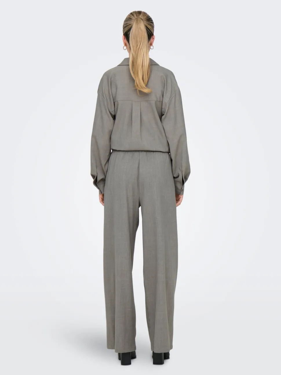 JDYNINA Wide Leg Fit Pantalon à jambe large