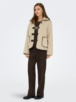 JDYNOELLA Manteau en peluche