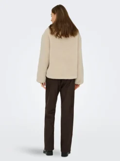 JDYNOELLA Manteau en peluche