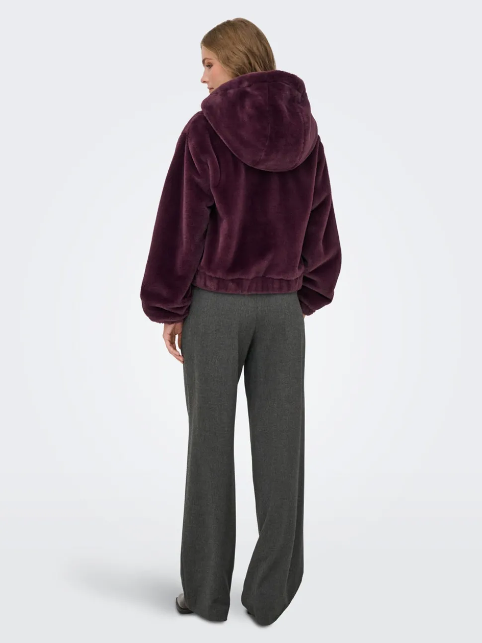 JDYOLA Veste en fourrure synthétique