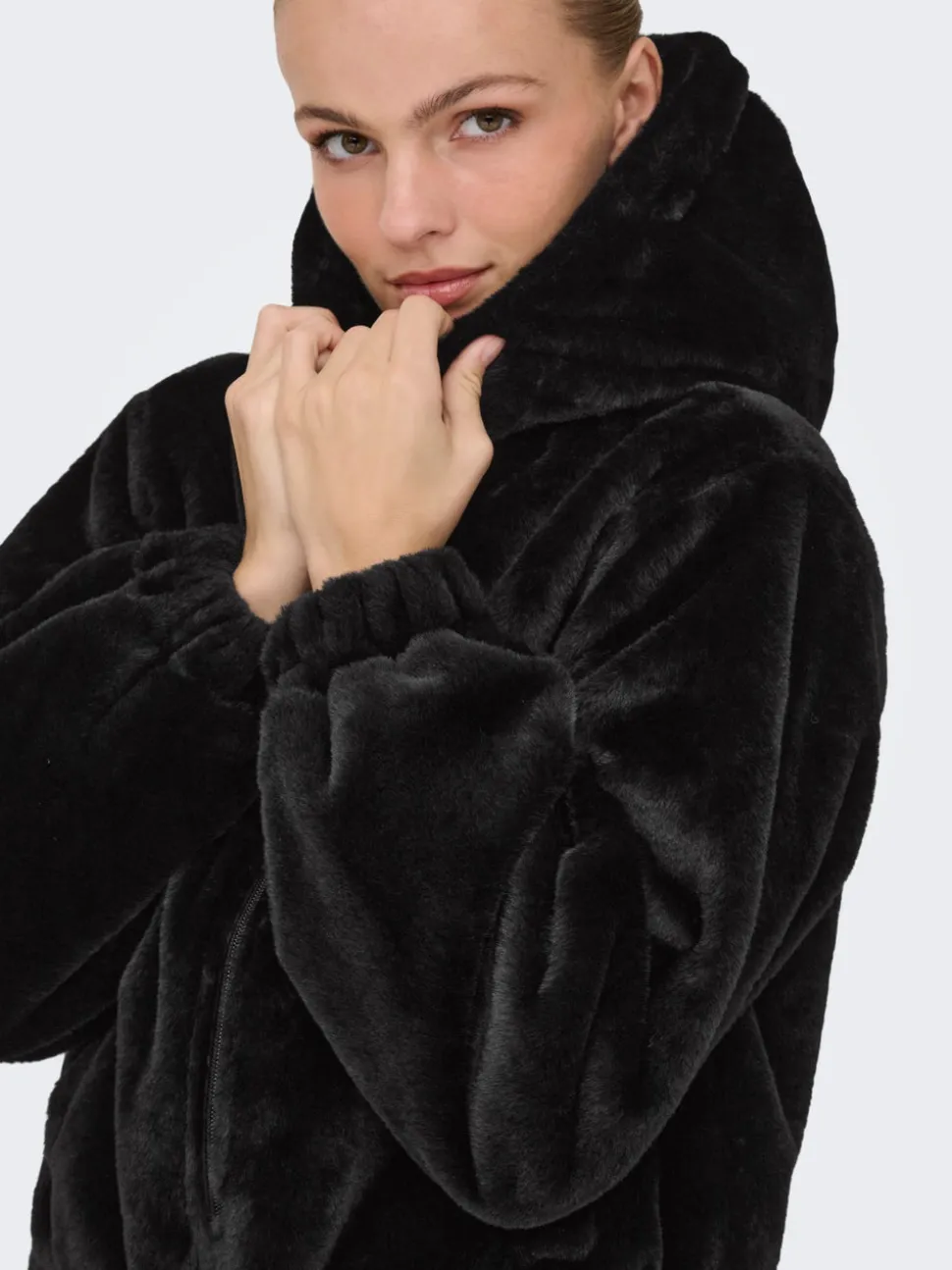 JDYOLA Veste en fourrure synthétique