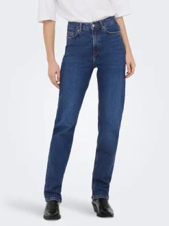 JDYPETRA Taille haute Straight Fit Jeans