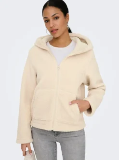 JDYREBA Manteau en peluche