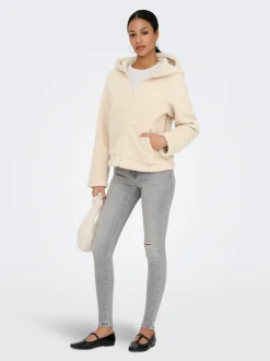 JDYREBA Manteau en peluche