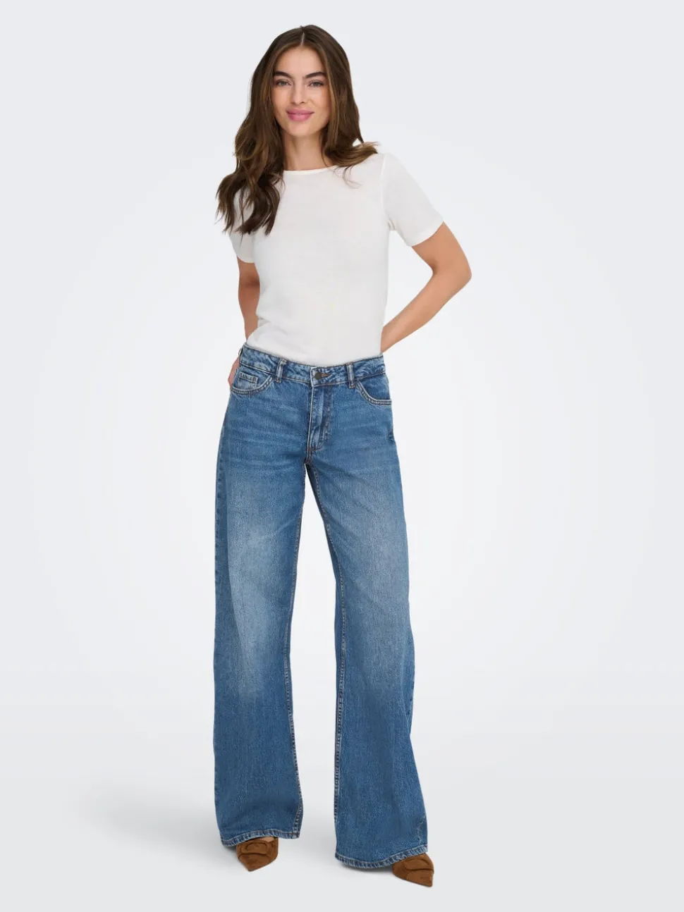 JDYRUBY Taille moyenne Loose Fit Jeans