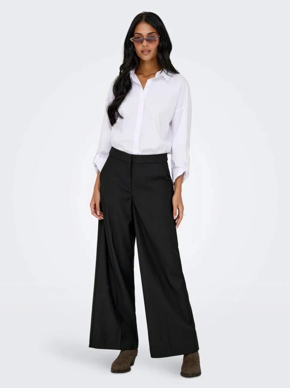 JDYSADIE Wide Leg Fit Pantalon de tailleur