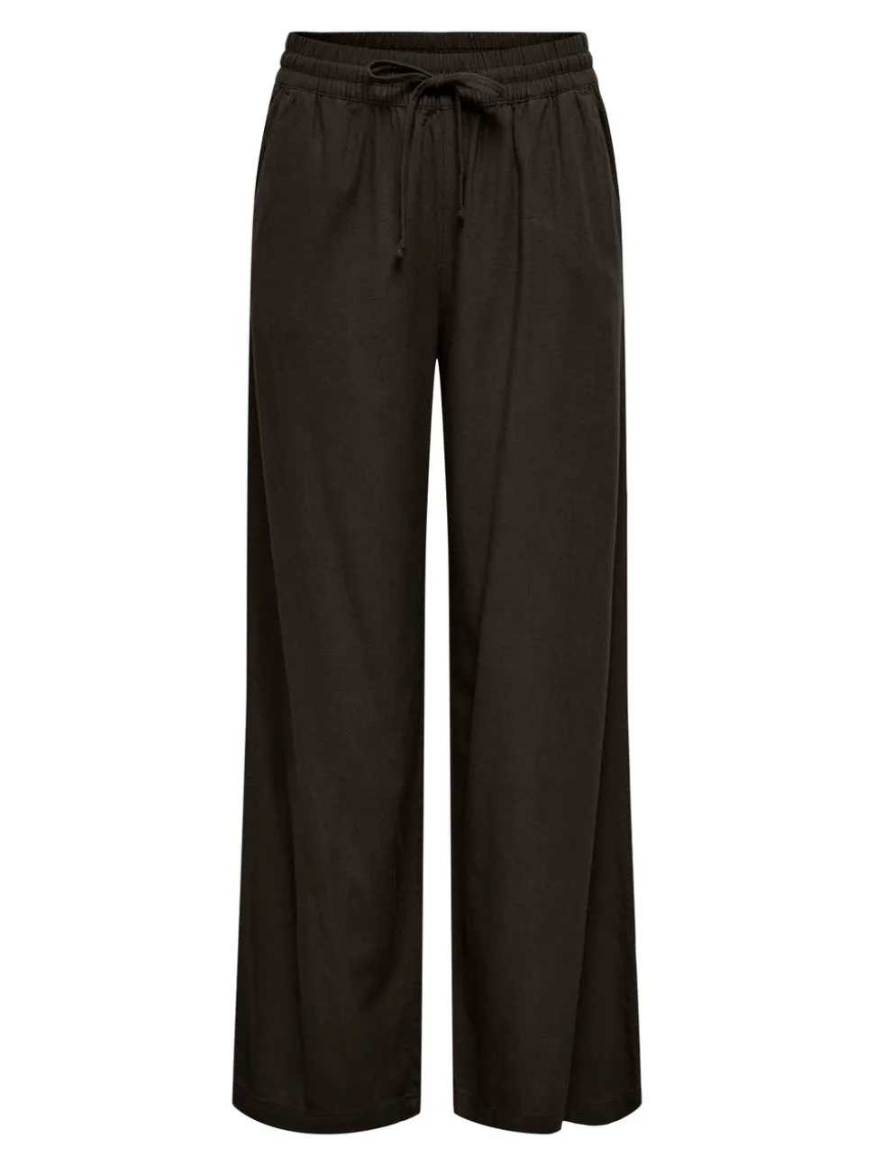 JDYSAY Loose Fit Lin Pantalon à jambe large