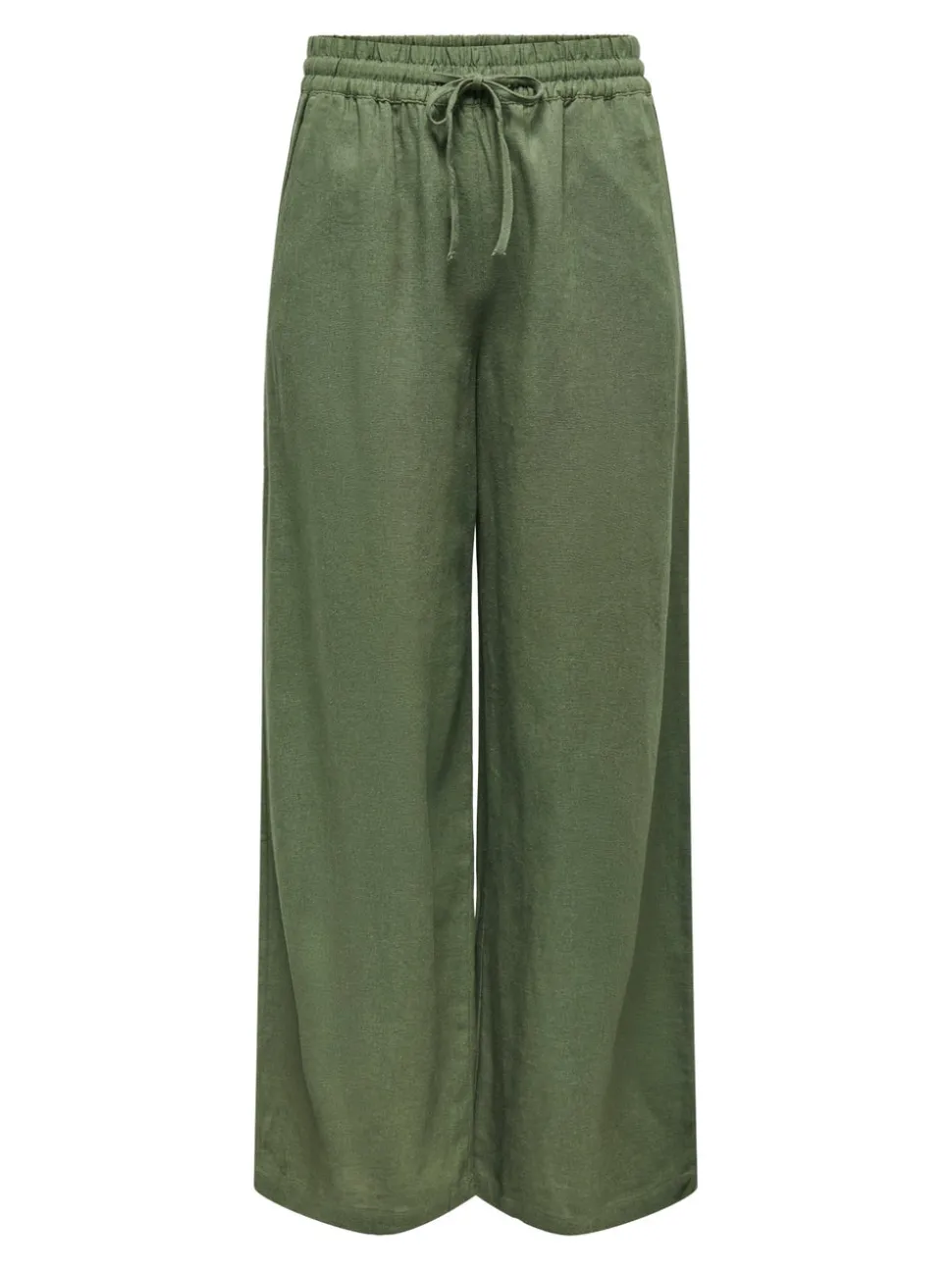 JDYSAY Loose Fit Lin Pantalon à jambe large