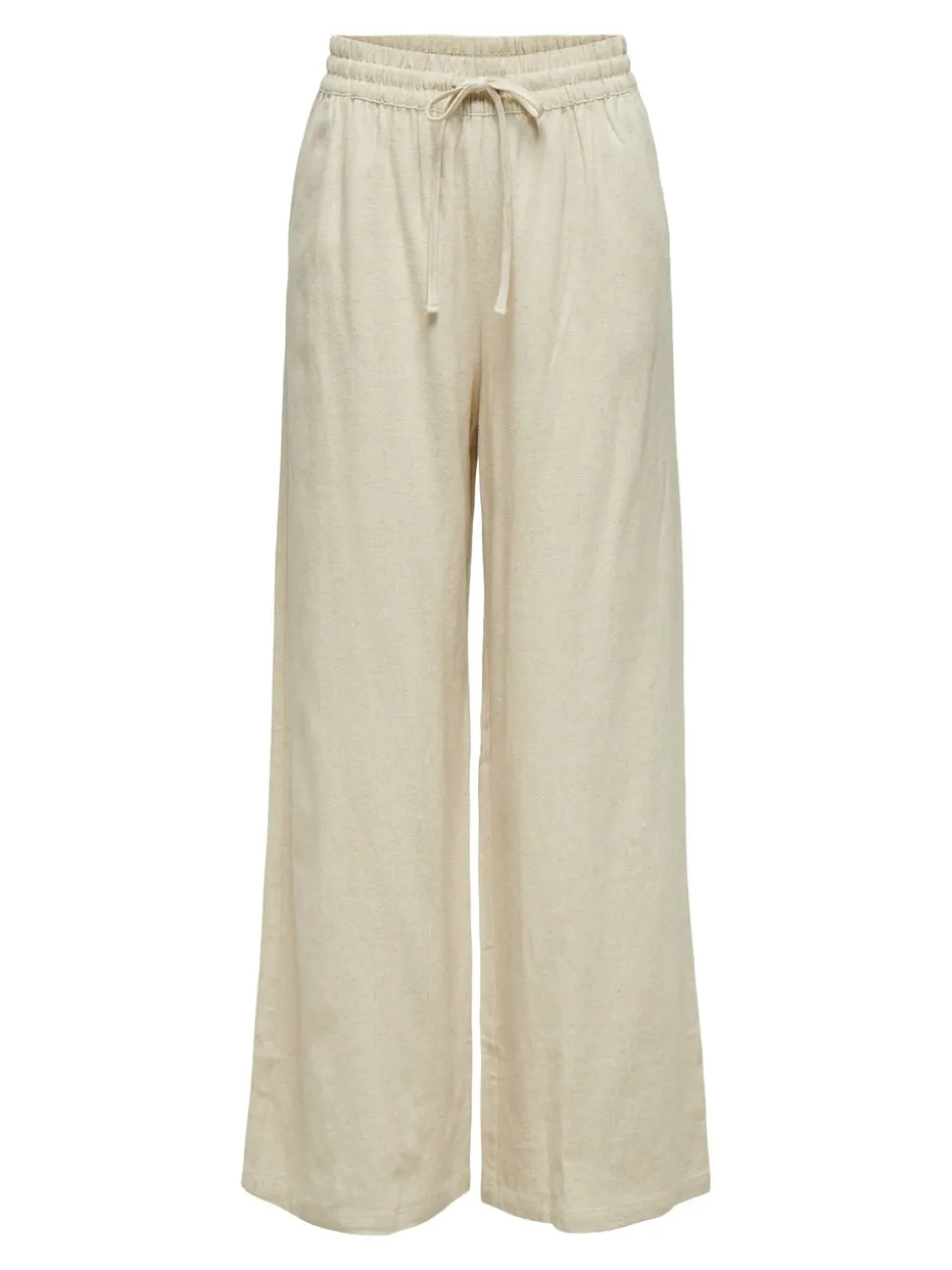JDYSAY Loose Fit Lin Pantalon à jambe large