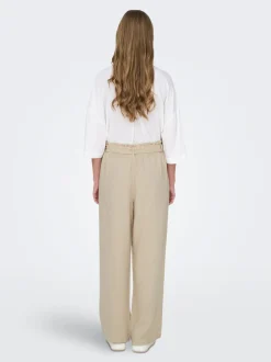 JDYSAY Loose Fit Lin Pantalon