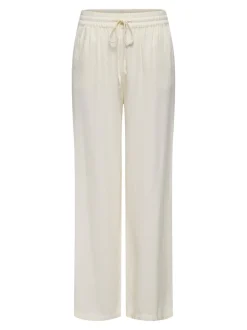 JDYSAY Loose Fit Lin Pantalon à jambe large